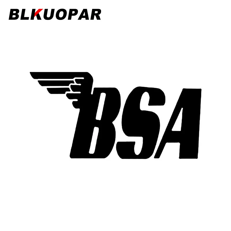 

BLKUOPAR BSA Humorous Words Car Stickers Car Accessories Decal Die-cut Personality Refrigerator Vinyl Creative Sunscreen Styling