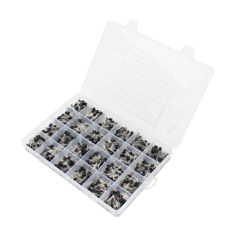 200-900PCS TO-92 Transistor Kit assortment box BC547 BC327