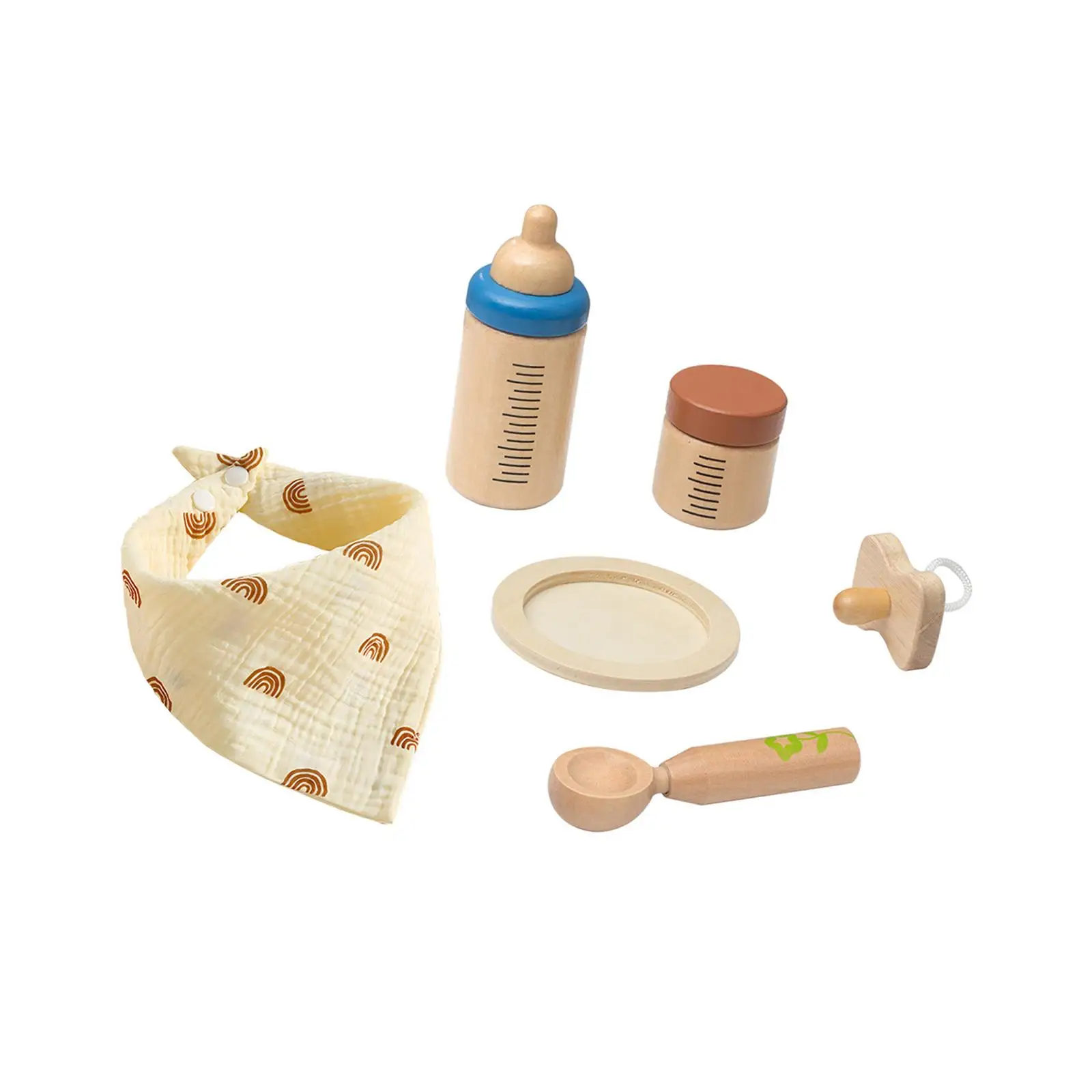 Baby Doll Feeding Set Baby Doll Bottles Toy for Kids Children Age 3 4 5 6 7