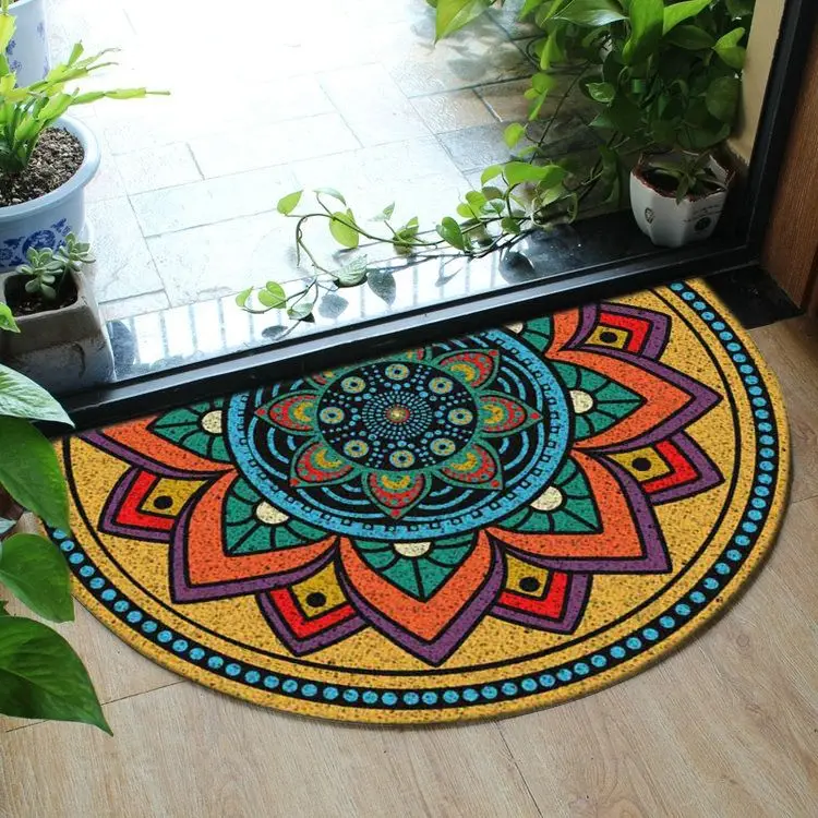 

Ethnic Doormat Dust-proof Door Mat Bedroom Living Room Decoration Carpet Large Rugs Bedroom Decor Area Rug Washroom Floor Mat