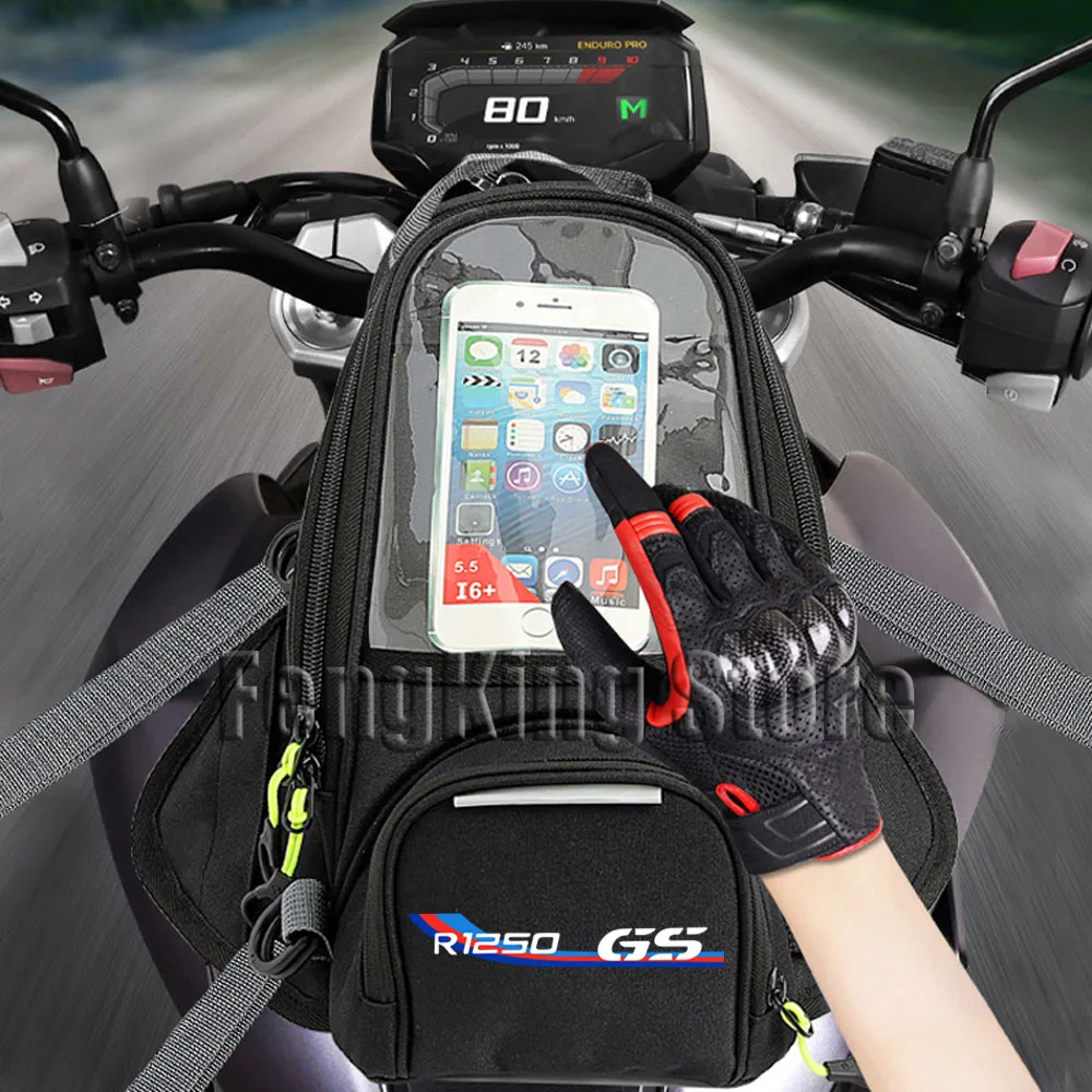 오토바이 마그네틱 라이딩 백, 내비게이션 연료 탱크 백, 대형 스크린, BMW R1250GS R 1250 GS R1250 GSA