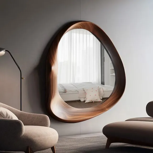 อุปกรณ์ตกแต่งห้อง กระจกเต็มตัว กระจกติดผนัง ของตกแต่งห้องนอน กระจกแต่งหน้าแบบมีไฟ ของตกแต่งห้องน้ำ ของตกแต่งสไตล์สวยงาม ชั้นวางของ 1