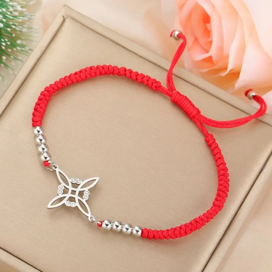 Dawapara – Bracelet à breloques avec nœud de sorcière p