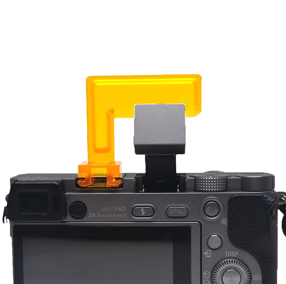 Mcoplus DF6500  알파 NEX-6 NEX-7 A6000 A6100 A6300 A6400 A6500 카메라용 4색 플래시 디퓨저