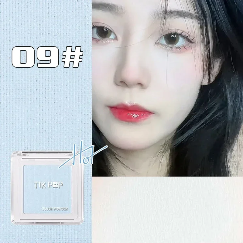 Blush Blueberry Palette Face Mineral Pigment Cheek Blusher Powder Cosmetic Natural Contour Shimmer Highlight Cream Palette powder blusher blush powder blush plate blush cream cream blusher facial blusher