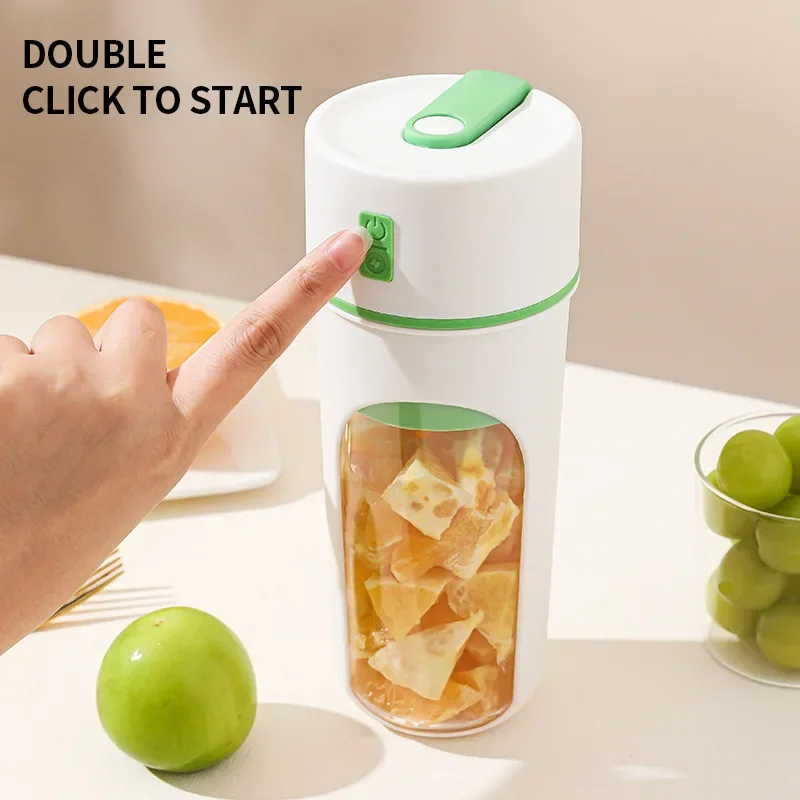 480ML Portable Juicer Blender Electric Orange Lemon Fruit Squeezer Extractor Mini  Lemon Juicer Fruit Press Machine 2