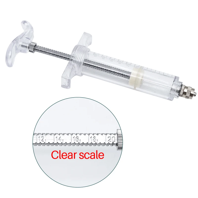 Syringes 10/20/30/50ml With Needle For Livestock, reusable syringe, disposable syringe, animal injection needle