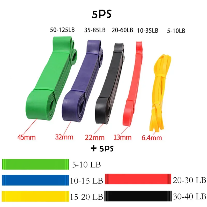 Elastic Resistance Band Exercise Expander Stretch Fitness Rubber Band Pull Up Assist Bands for Training Pilates Home Gym Workout resistance bands,pull up assistance bands,resistance band,resistance strap