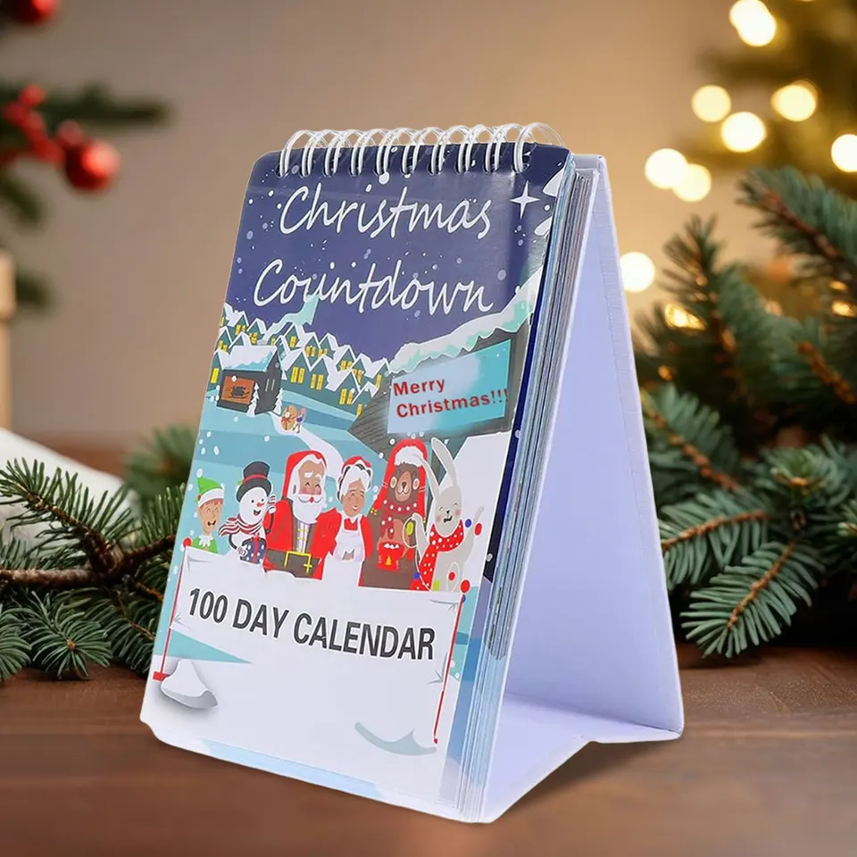 2025 Christmas Countdown Calendar Interactive Wall Decor