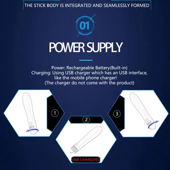USB Charging AV Stick Female Dildo Realistic Vibrators for Women Adults Vagina Anal Erotic Products Sex Toys Goods Shop 3