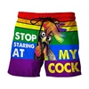 Funny Fruit Banana Design Graphic Beach Shorts Hip Hop Cock Animal 3D Printed Short Pants Vacation Surfing Men Swimming Trunks 5
