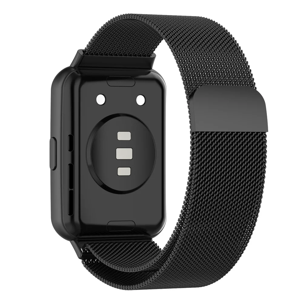 Magnetic Loop Band For Huawei Watch Fit 2 Strap Stainless Steel Accessories Watchband Correa Bracelet Huawei Watch Fit2 Strap