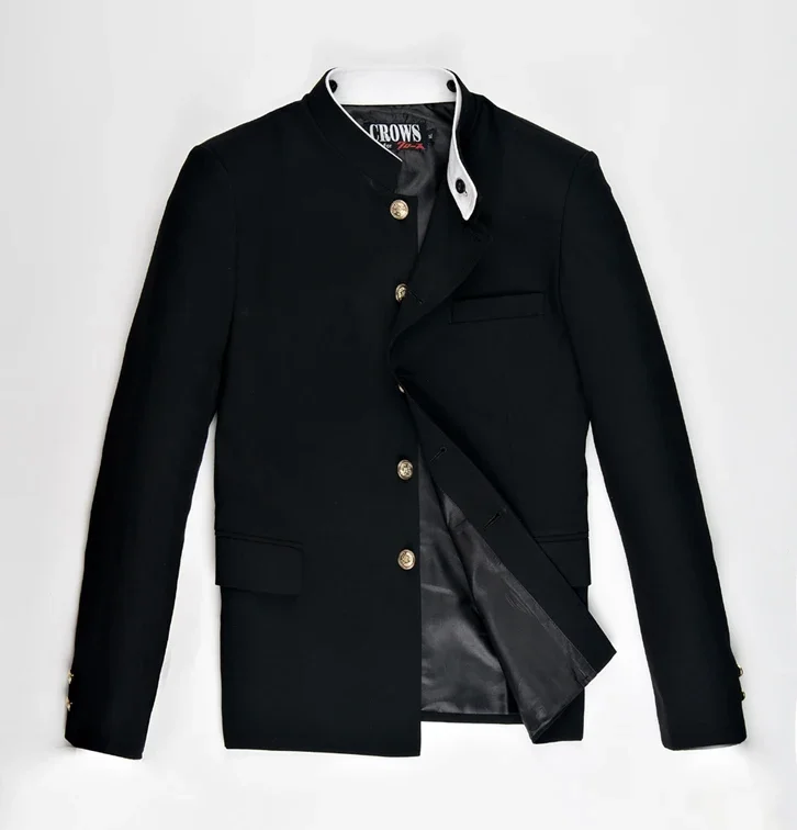 Jackets Men Suits Jackets New Japanese senior middle school uniform male men's Suzura slim blazer chinese tunic jacket top Korean coat men suits jackets