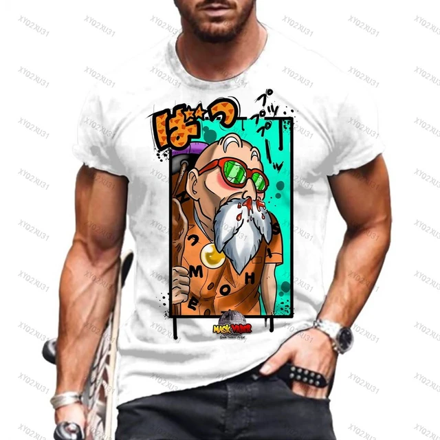 Camiseta Majin Boo Masculina Dragon Ball T-Shirt Anime Top Moda