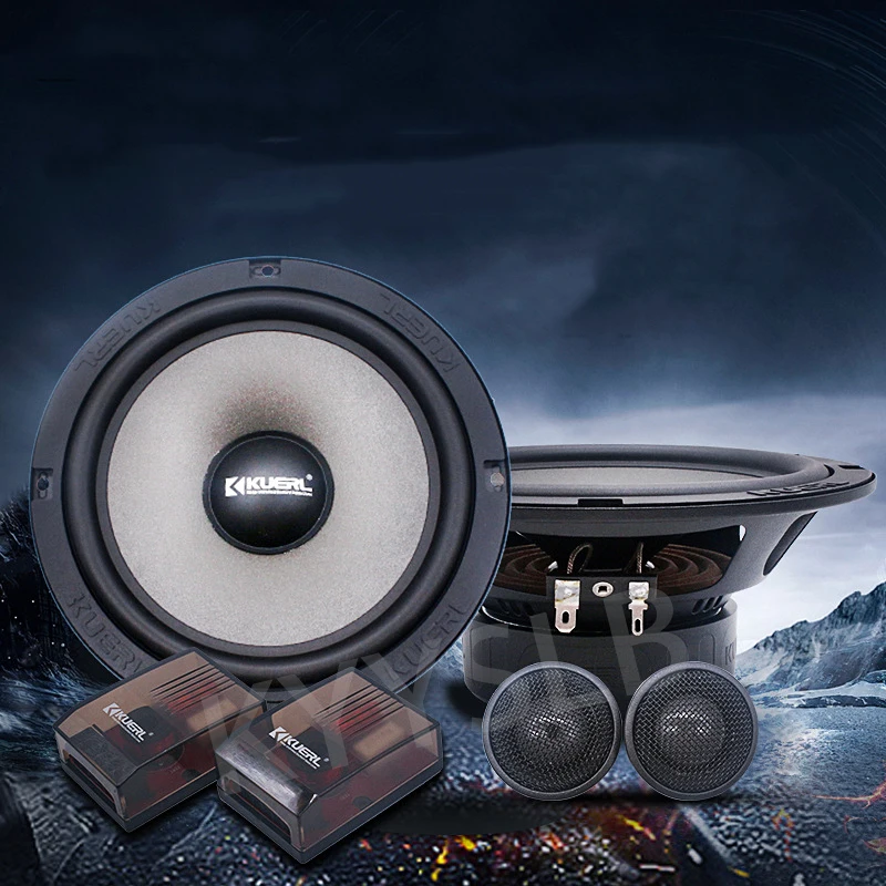 KYYSLB 6.5 Inch Car Audio Front Door Conversion Speaker Car Modified Audio Sound LoudSpeakers