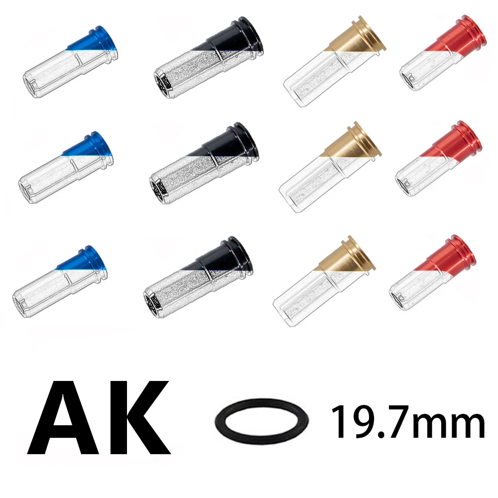 6063 Aluminum Alloy One O-Ring 19.7MM-Black/Red/Blue/Gold