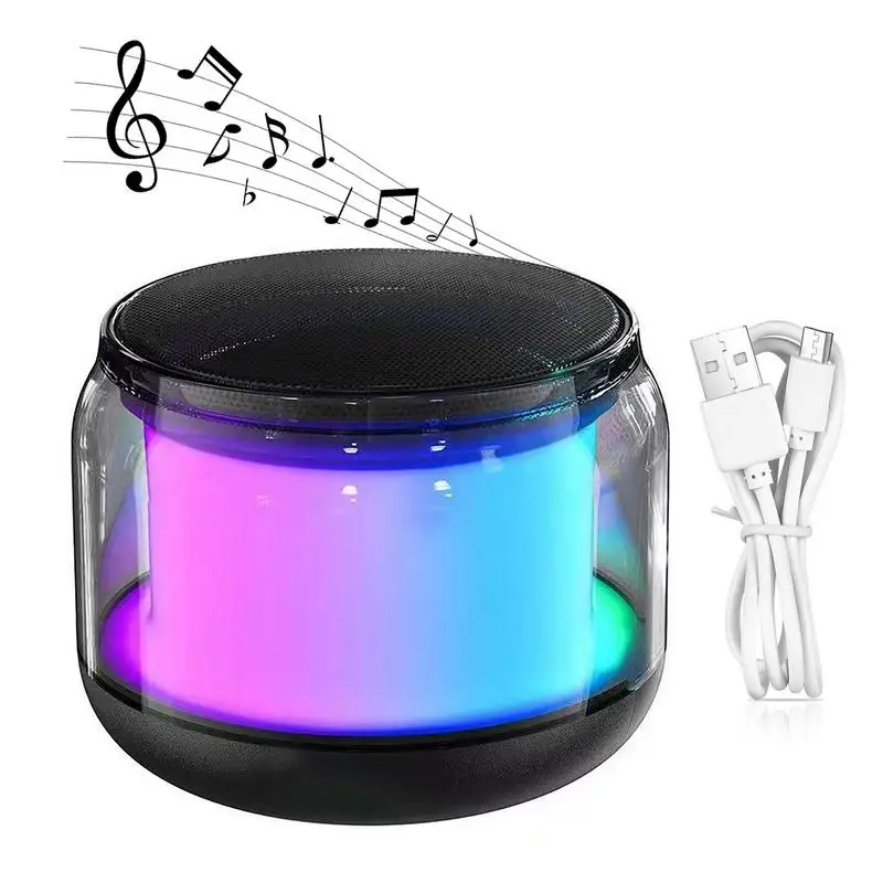 Altoparlante Blue Tooth Altoparlante Wireless Blue Tooth 5.0 Suono Stereo Altoparlante Portatile Wireless Portatile A Lunga Durata Con Luce Rgb