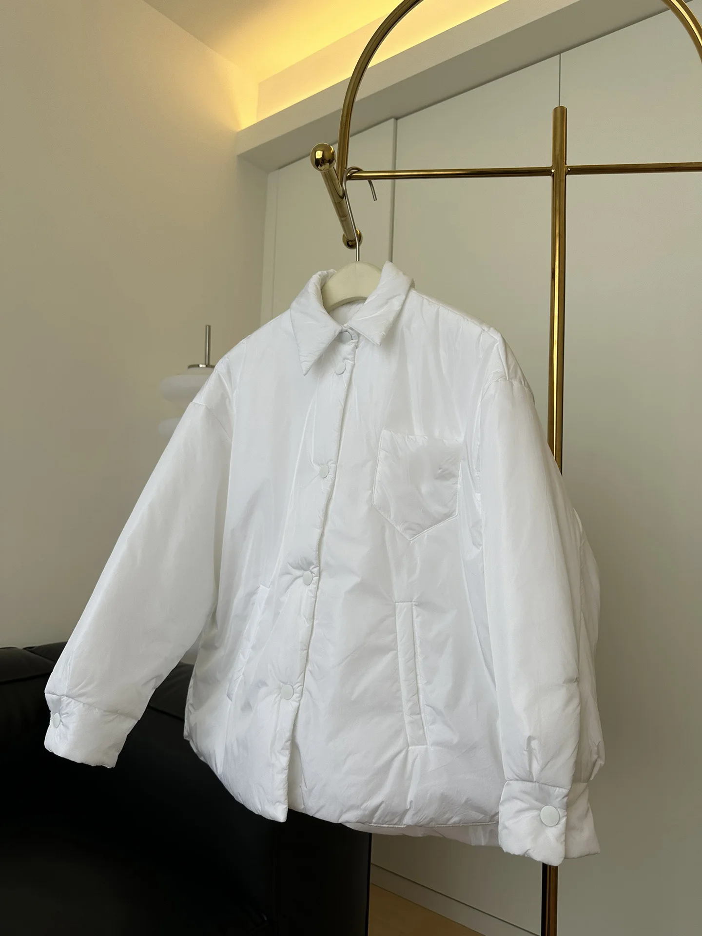 

2023 Women's Clothing Classic loose pocket cotton coat Autumn Winter New 1121