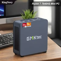 GMKtec K6 Nucbox Mini PC Gamer AMD Ryzen 7 7840HS Processor USB4 2*DDR5 2*PCIE 2*2.5G NUC Desktop Computer Windows 11 WiFi6E New 1