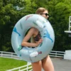 Dinosaur Inflatable Pool Floats for Adults,Summer Swiming Ring Beach Toys Pool Floaties for Kids,Inner Tubes for Floating 1