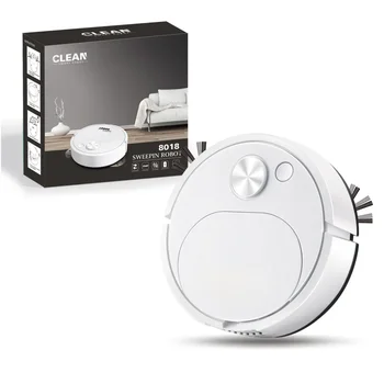 Donirt 3-in-1 USB Robot Vacuum – Wireless Sweeping & Mopping Cleaner with 1500Pa Suction for Home, Office, Hard Floors