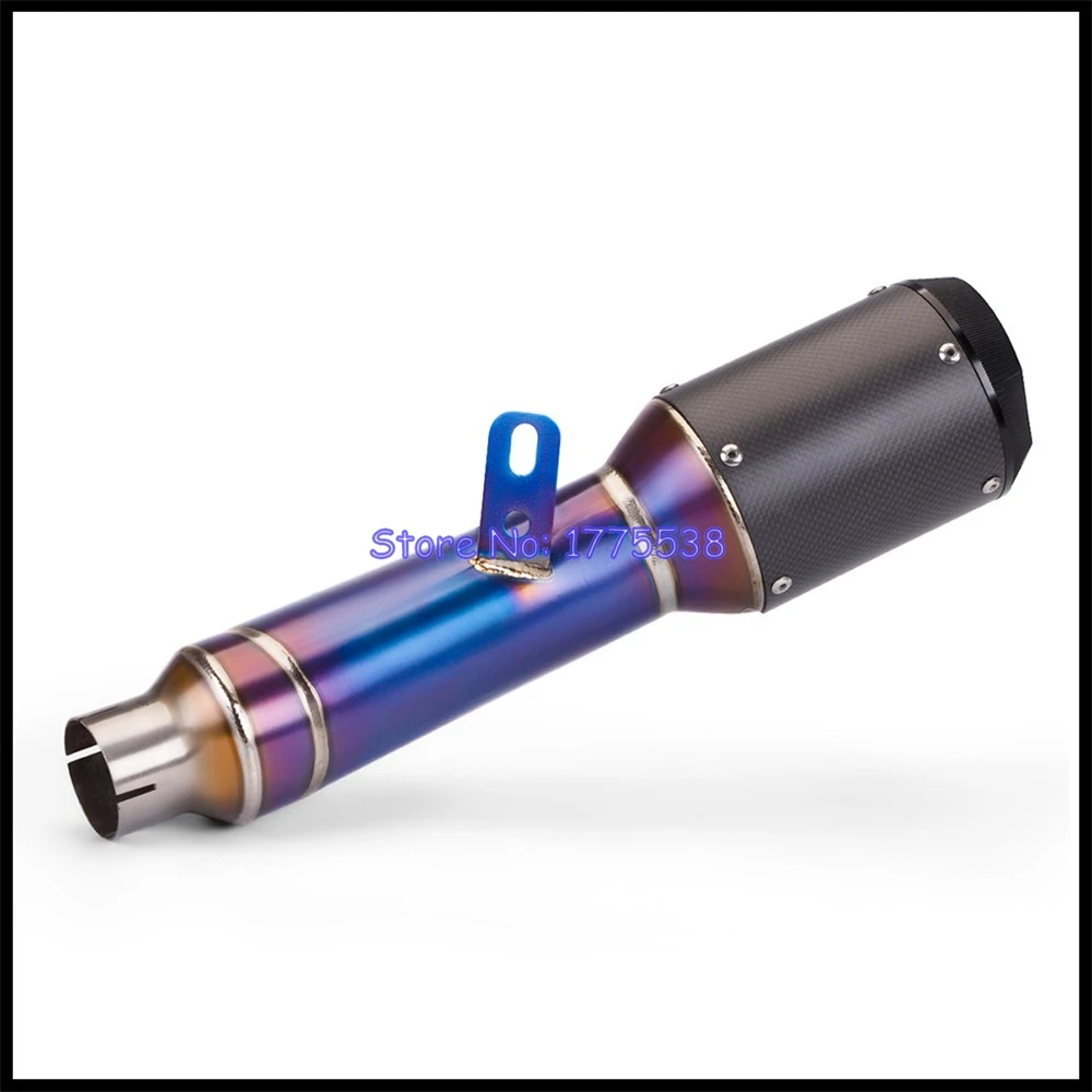 Titanium Alloy Carbon Fiber for Yamaha YZF-R6 2006-2024 Motorcycle Exhaust Slip-on Middle Link Pipe Escape Moto Muffler for R6 - Image 3
