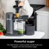 JC151 NeverClog Cold Press Juicer, Powerful Slow Juicer with Total Pulp Control, Countertop, Electric, 2 Pulp Functions, 3