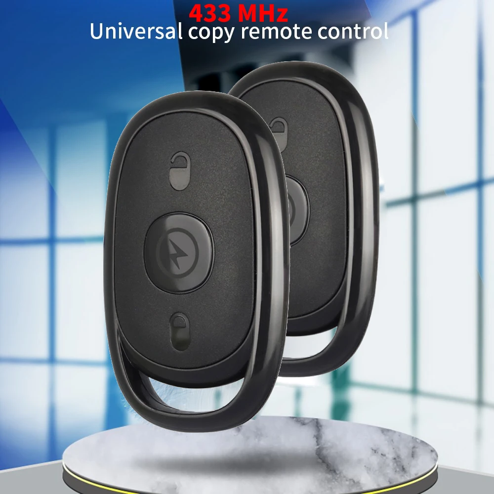 Control Remoto 4 En 1 Clonador Mando Garaje Universal Mando Universal Para Puerta De Garaje - Clonación 433.92MHz, 4 Botones Mando Persiana Universal Mando Puerta Garaje Universal