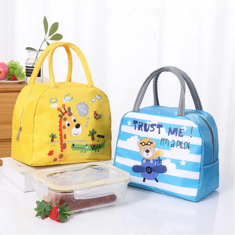 Kawaii Portable Fridge Thermal Bag Women Children's School Thermal  Insulated Lunch Box Tote Food Small Cooler Bag Pouch Lonchera - AliExpress