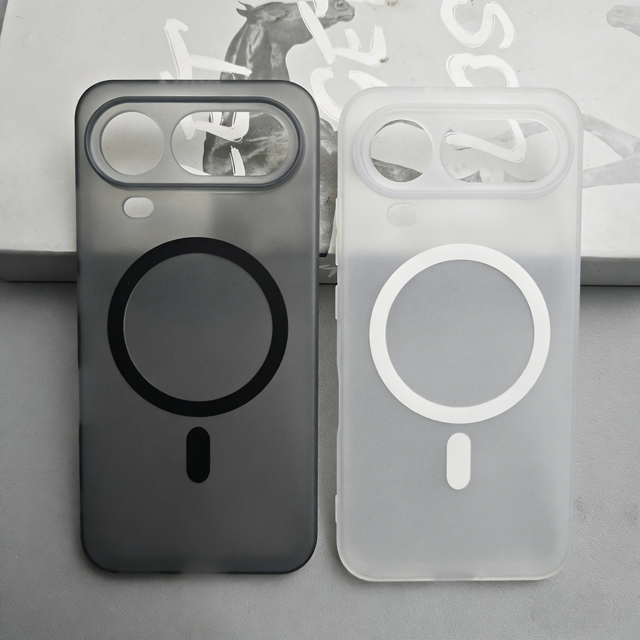 Magsafe Wireless Charging Soft TPU Matte Camera Protection Case