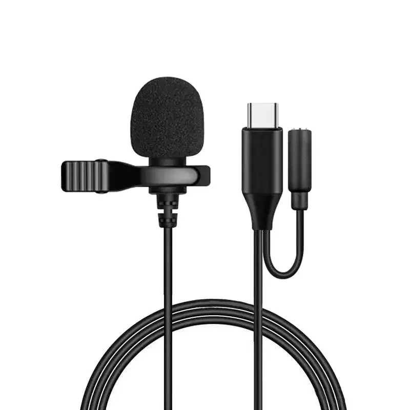Tanio Lavalier Mini 3.5mm Condenser Microphone