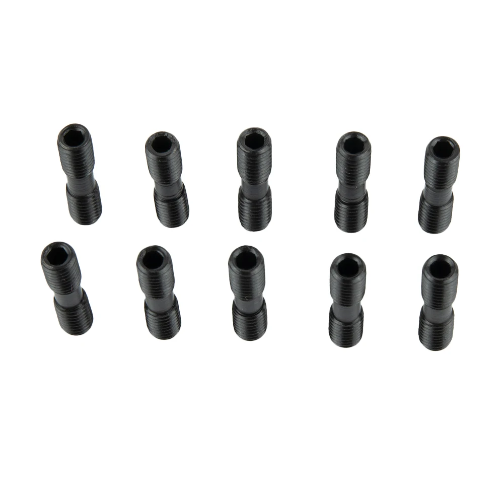 

10pcs Clamp Screw Accessories Screws Black CNC Lathe Tool Double Head For Turning Tool Holder Hex Socket ML0620 ML0830