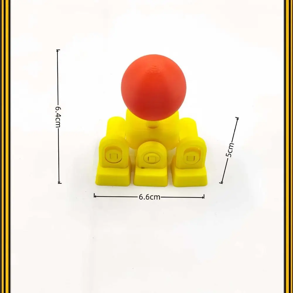특수 그립 3D 프린트 키보드 조이스틱 시뮬레이션 로커 인체공학적 외부 게임 조이스틱 창의적인 조이스틱 키캡