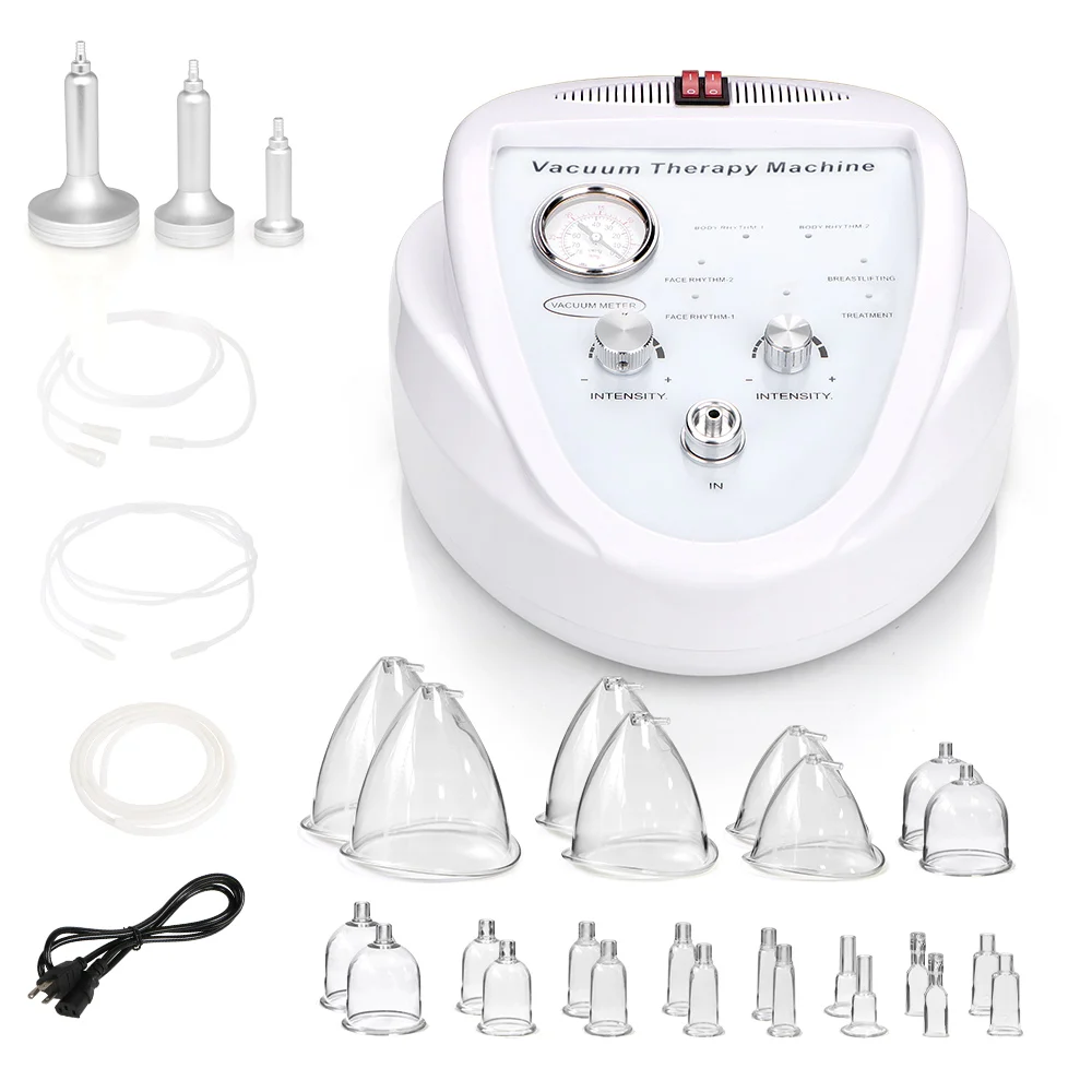 

Portable Vacuum Therapy Massage Breast Enhancement Machine Pump Cup Enhancer Lymphatic Drainage Body Shaping Butt Lifting Device