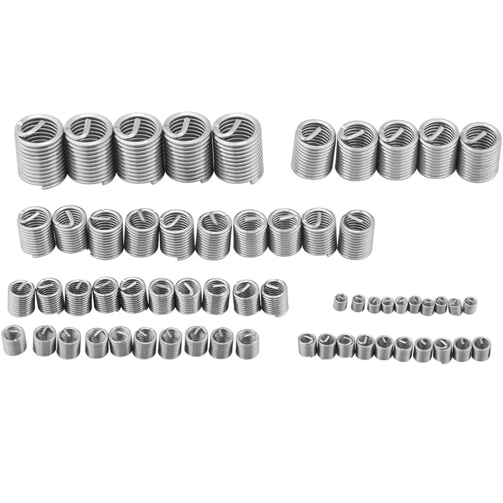 Thread Repair Bushing Self-tapping Bushings M8 M12 Thread Repair Inserts 10-Pack - M8xM12x9mm ...