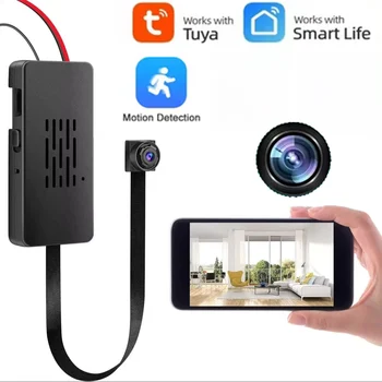 Telecamera WiFi Tuya, videoregistratore FHD, sicurezza domestica in tempo reale, modulo fai da te wireless, protezione di sicurezza per bambini 1080P