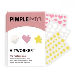 Colorful Star - Shaped Pimple Patches - Invisible Pimple Covers for Clear Skin (432 Pieces) (112pcs)
