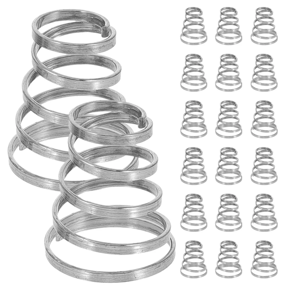 

20 Pcs Quick Release Lever Spring Skewer Springs for Road Bike Wheel Skewers Mountain 304 Stainless Steel