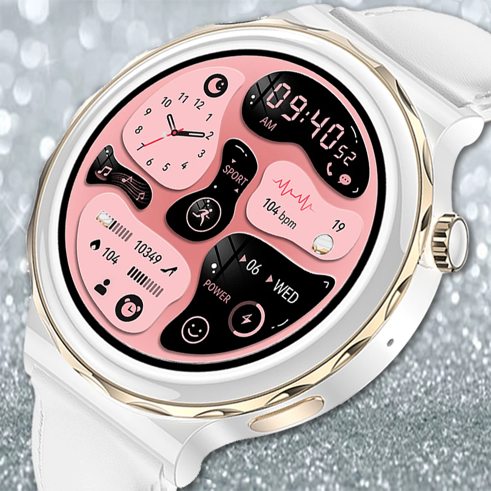 New Fashion Smart Watch Ladies 1.32 Inch 360*360 HD Screen Smart Watch