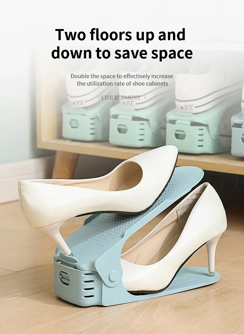 1Pcs Home Adjustable Shoe Organizer and Storage Save 50% Space Zapatero  Organizador De Zapatos Shoes Rack Rangement Chaussures - AliExpress