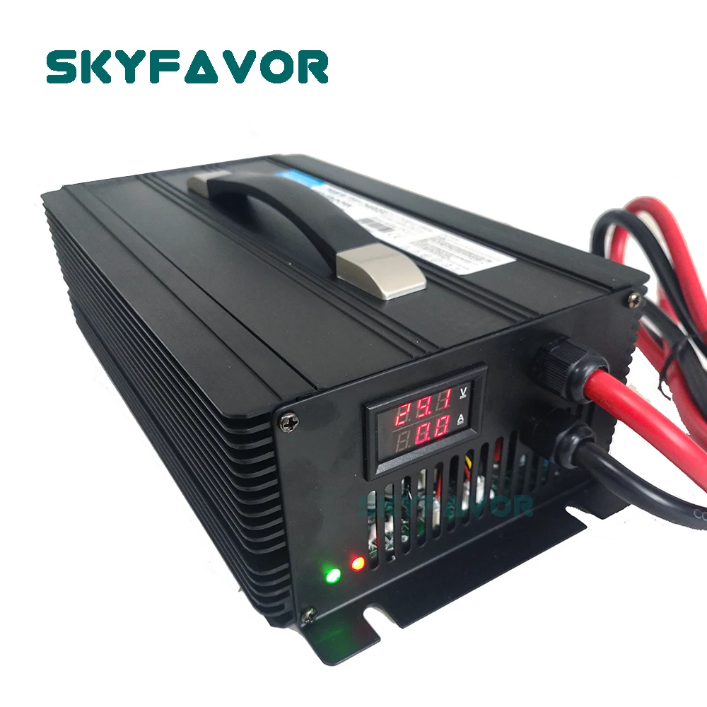 

Custom automatic 96v battery charger 96V 20A fast smart lead acid lithium ion lifepo4 96 volt battery charger with lcd display