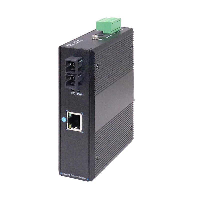 Single-mode dual fiber, SC port Fiber Optic Media Converter 100Mbps Fiber Switch