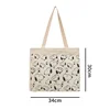 Snoopy Casual Canvas Women Bag Large Capacity Cartoon Print Shoulder Bag Fashion Female Tote Zipper Handbags Ladies Shopping Bag 6