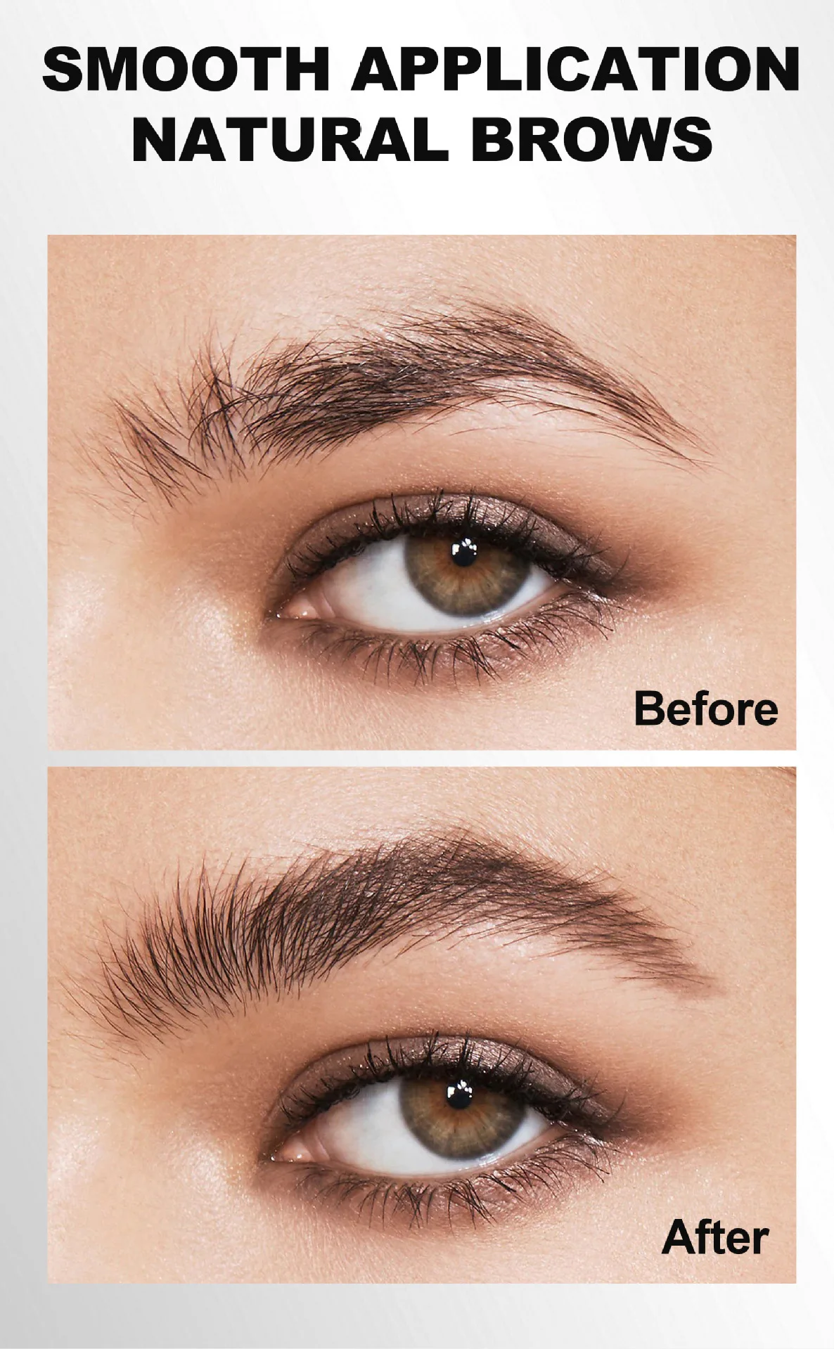 Description Picture 6 of item3D Natural Eyebrow Pencil Waterproof Double Head Thin Non Smudge Spiral Brush Perfect Brows Long Wearing Simple Application