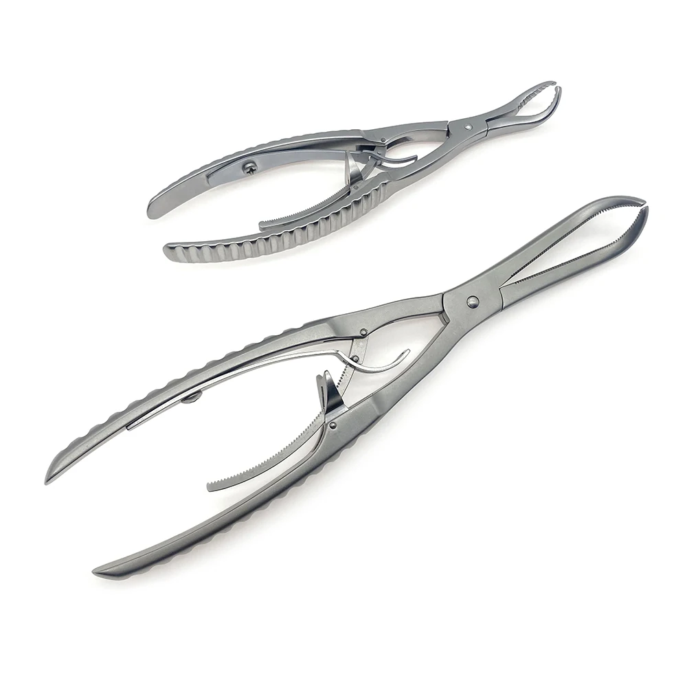 

Ортопедические удерживающие щипцы, щипцы для снижения кости с зубчатыми челюстями, ортопедический хирургический инструмент из нержавеющей стали