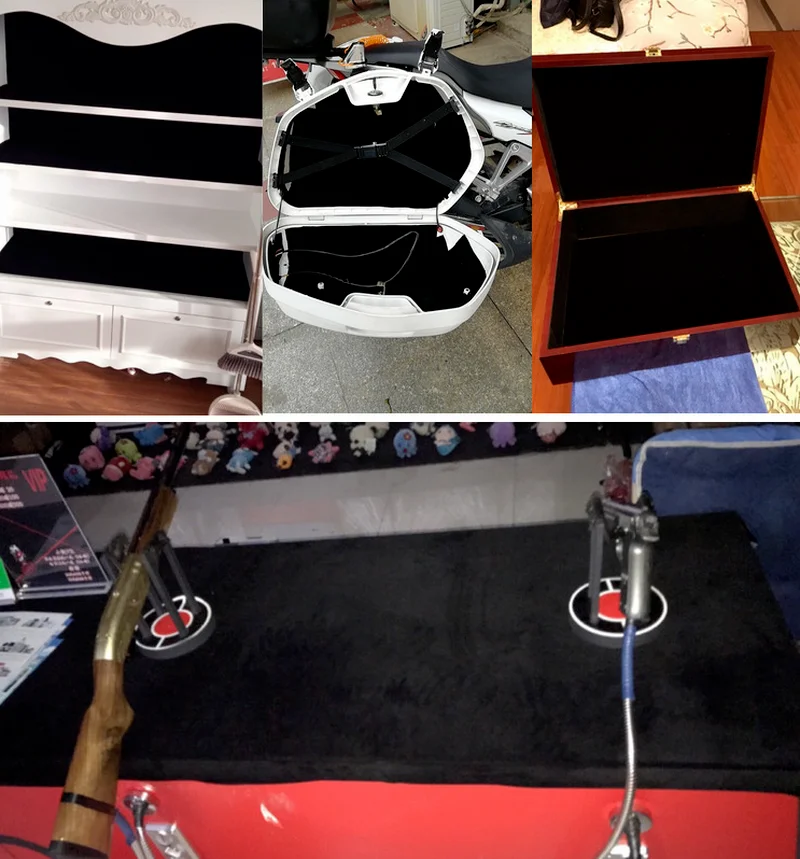 20*148cm Suede Vinyl Film Velvet Fabric Car Sticker Change Color Tool Adhesive DIY Decoration Decal Auto Motorcycle Accessories Car Sticker