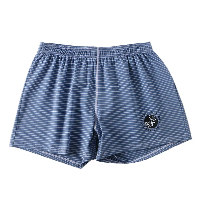 Men's Underwear Cotton Breathable Loose Argyle Trousers Striped Simple Fashion Home Trousers Outside Comfortable