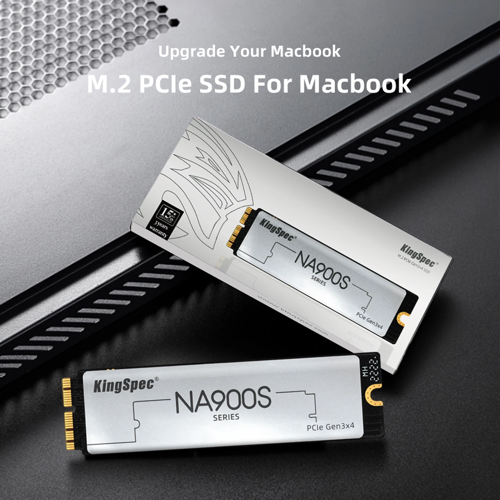 KingSpec Macbook SSD M2 NVMe PCIe 256GB 512GB 1TB 2TB SSD Solid State Drive for Macbook Air Pro A1465 1466  iMac A1418 1419 Mac