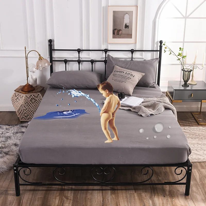 Queen Mattress Protector Waterproof Waterproof Mattress Topper Cover