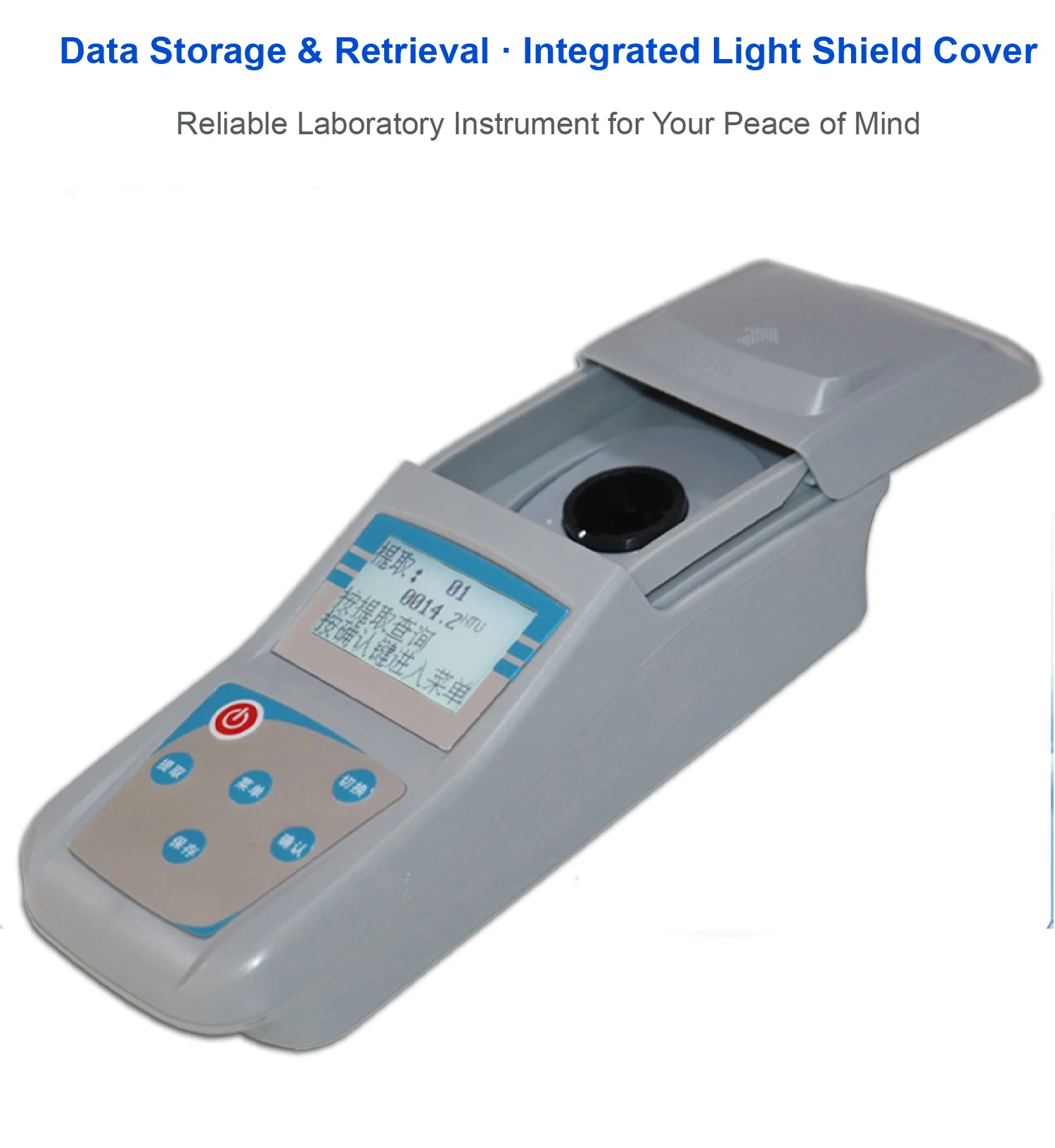 Portable Digital Turbidity Meter ZD-2A 0-1000 NTU 90° Scattered Light Handheld W